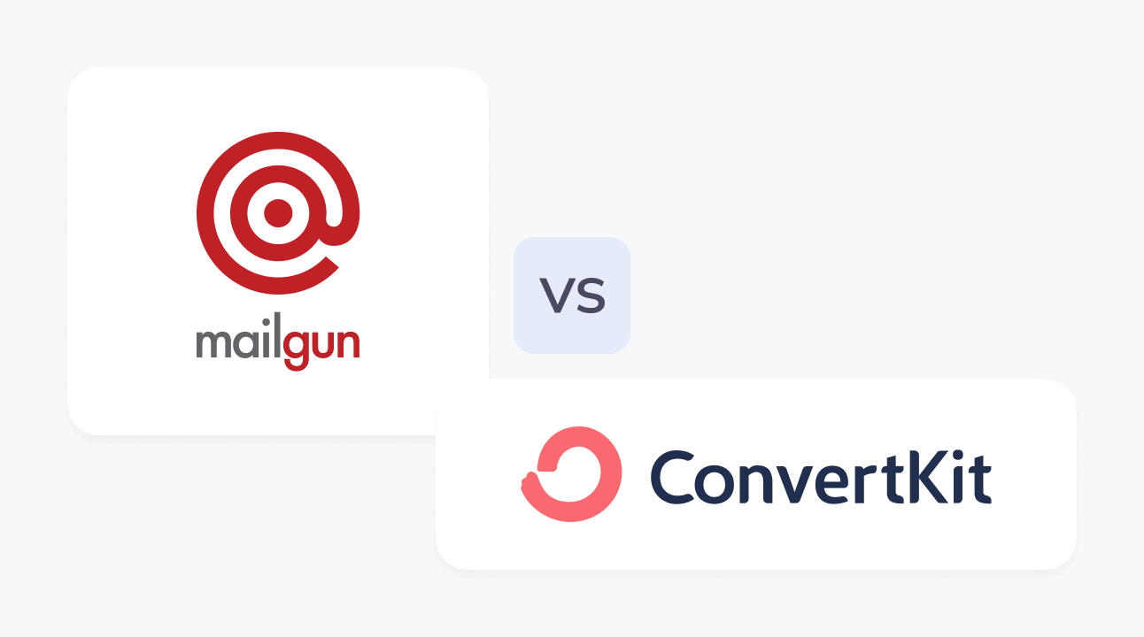 Mailgun vs ConvertKit comparison