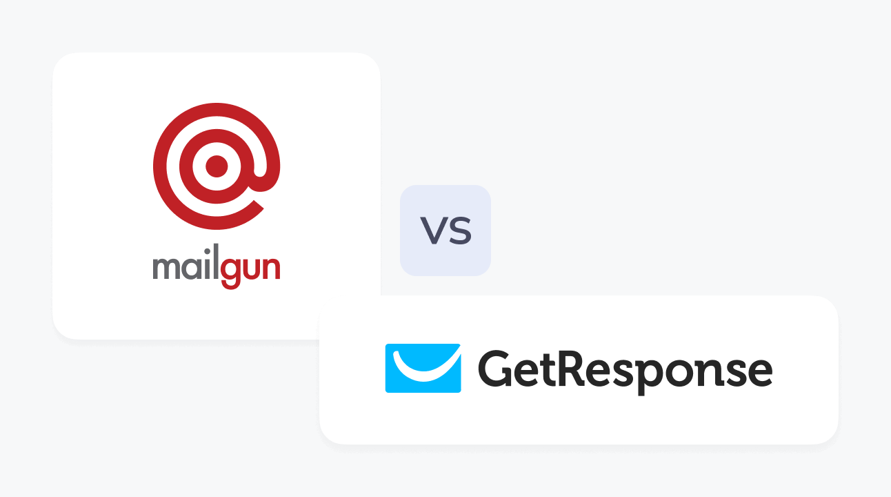 Mailgun vs GetResponse comparison