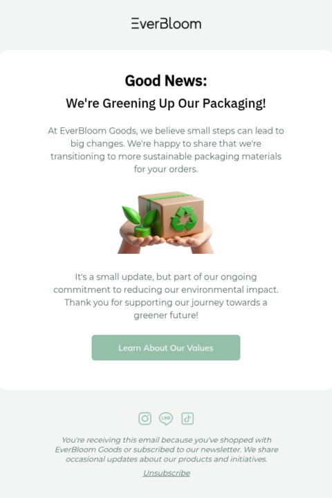 Outlook email template
